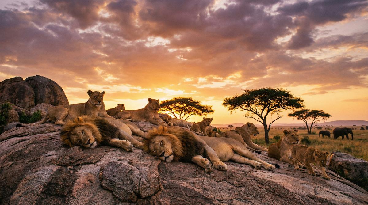 黑料非洲狮群视频